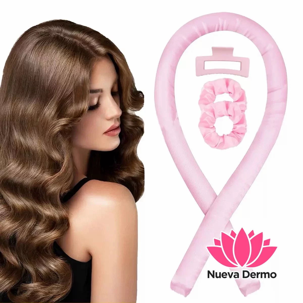 Kit Rulero de Cabello sin calor 4 colores surtidos