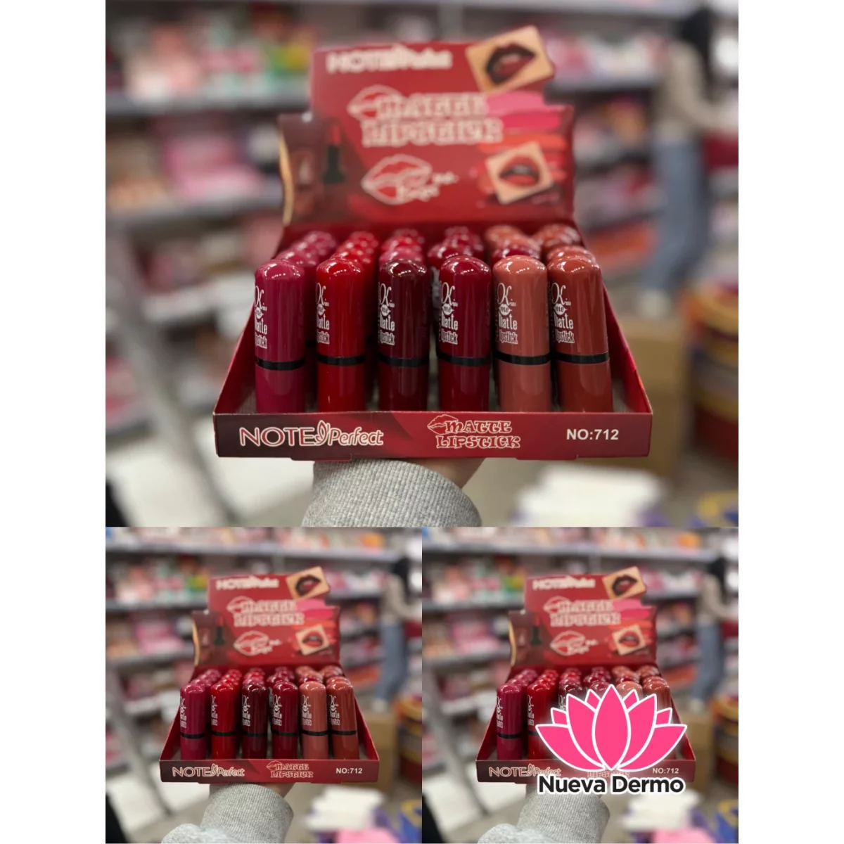 LABIAL EN BARRA MATTE LIPSTICKE NOTE&PERFECT