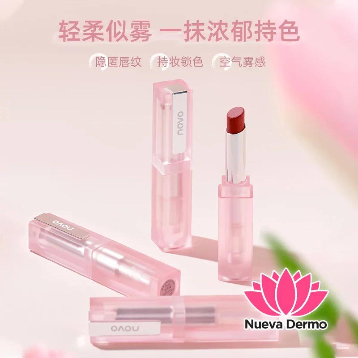 Labial en barra matte Novo #6044