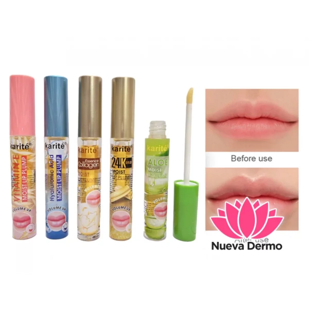LABIAL GLOSS VOLUMINIZADOR KARITE