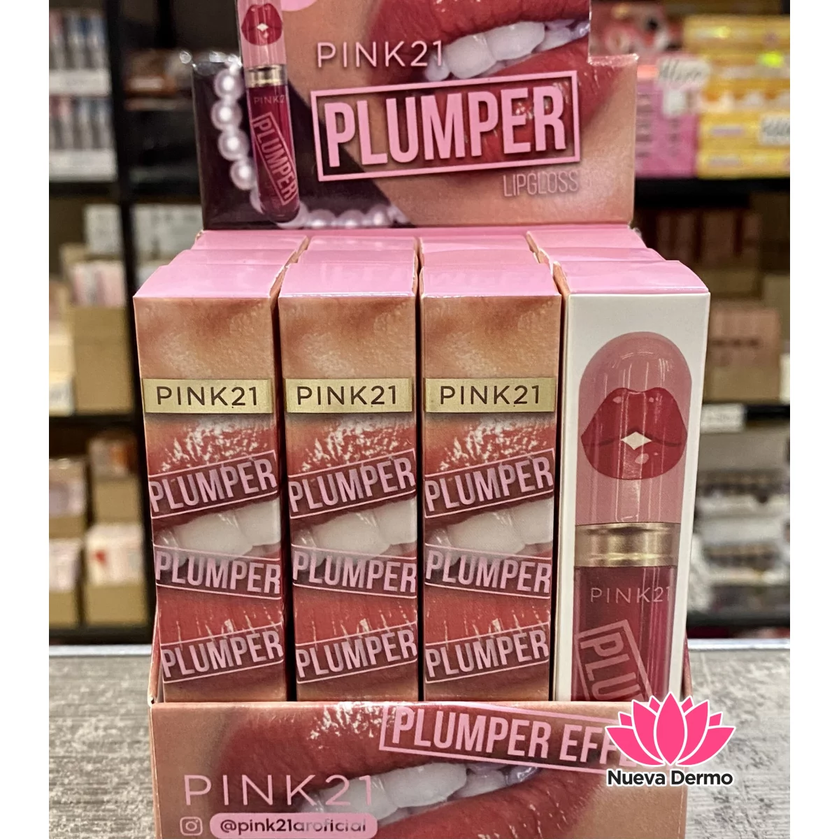 Labial gloss voluminizador Pink 21