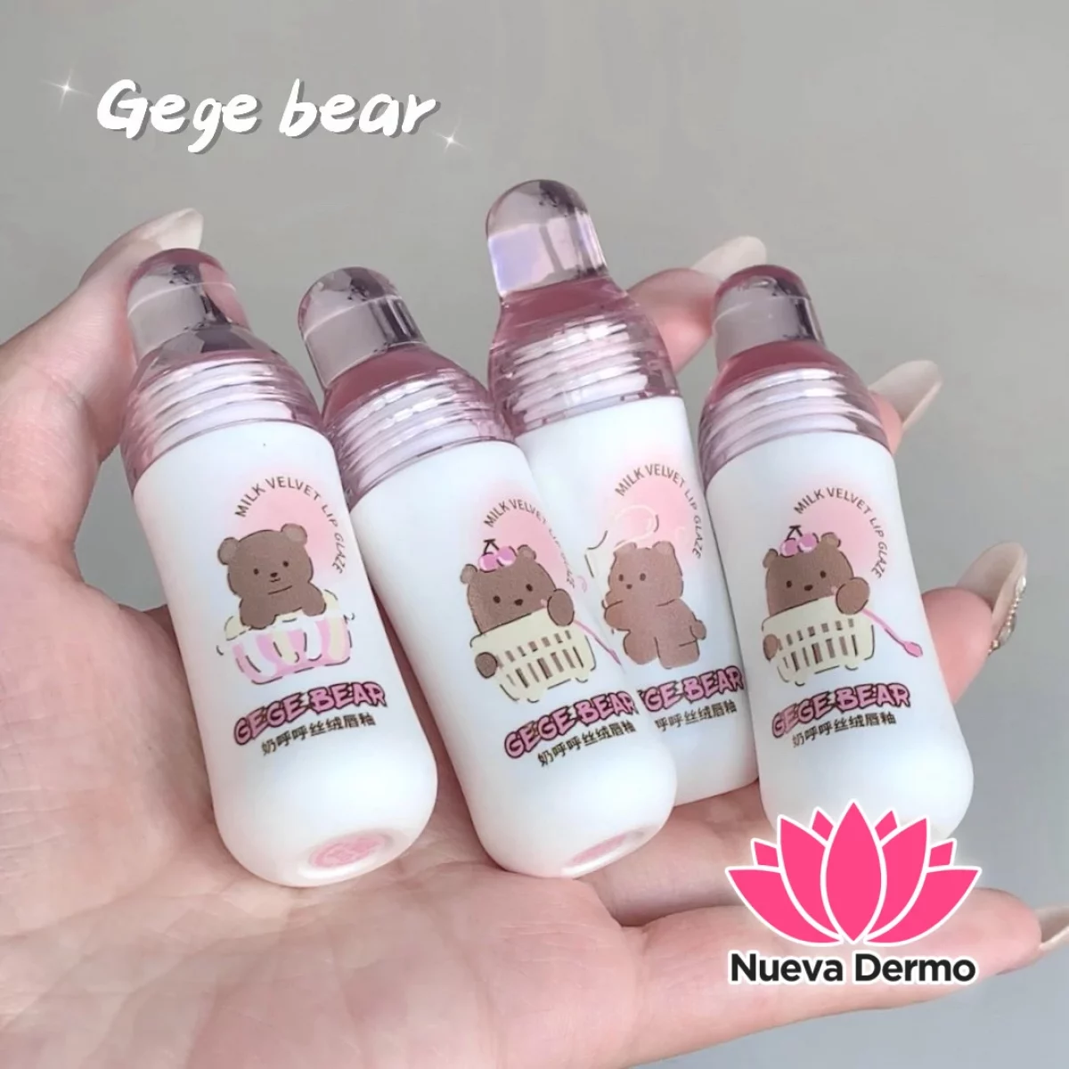 Labial lip glaze milk velvet Gegebear GX1155