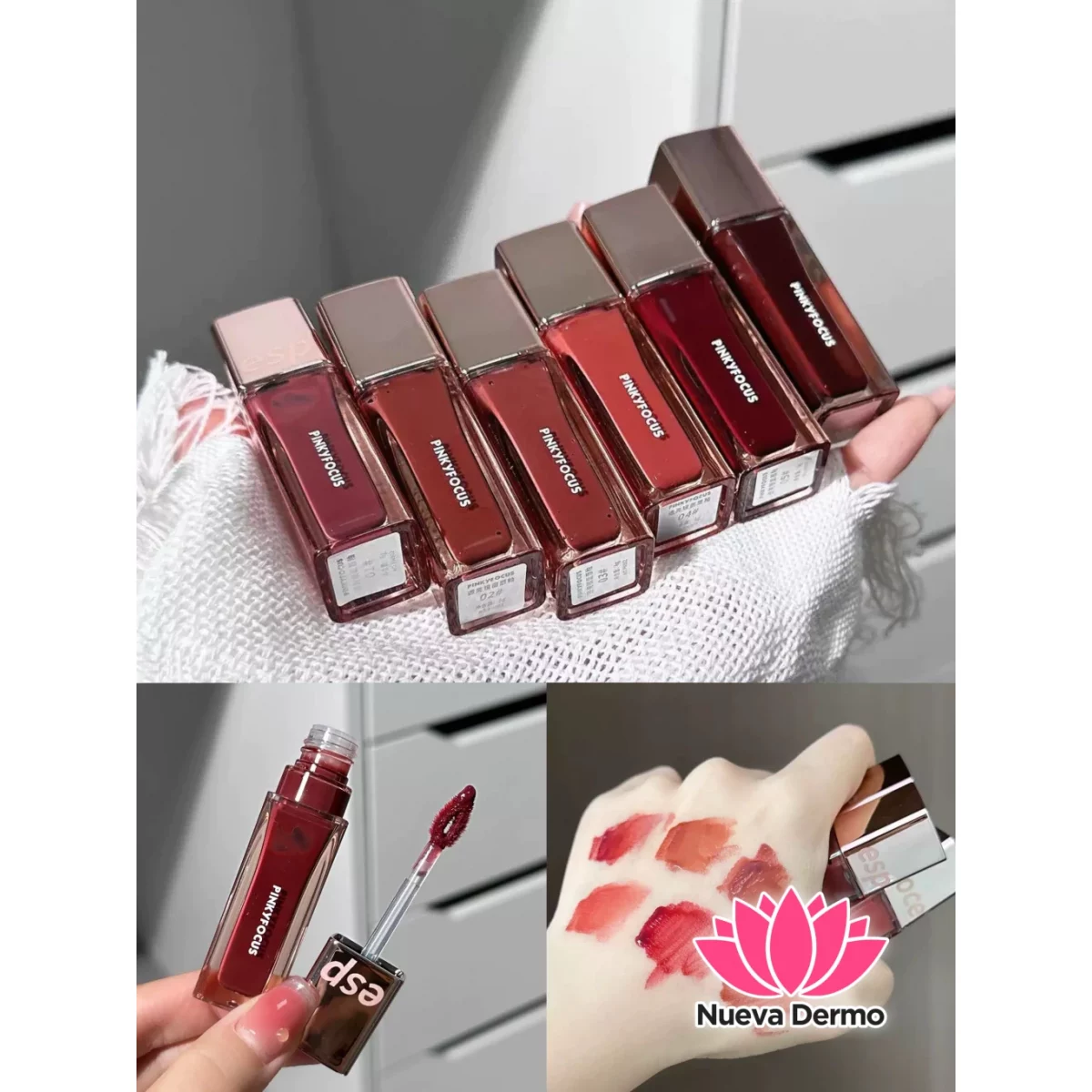 LABIAL LIP GLOSS DE PINKYFOCUS