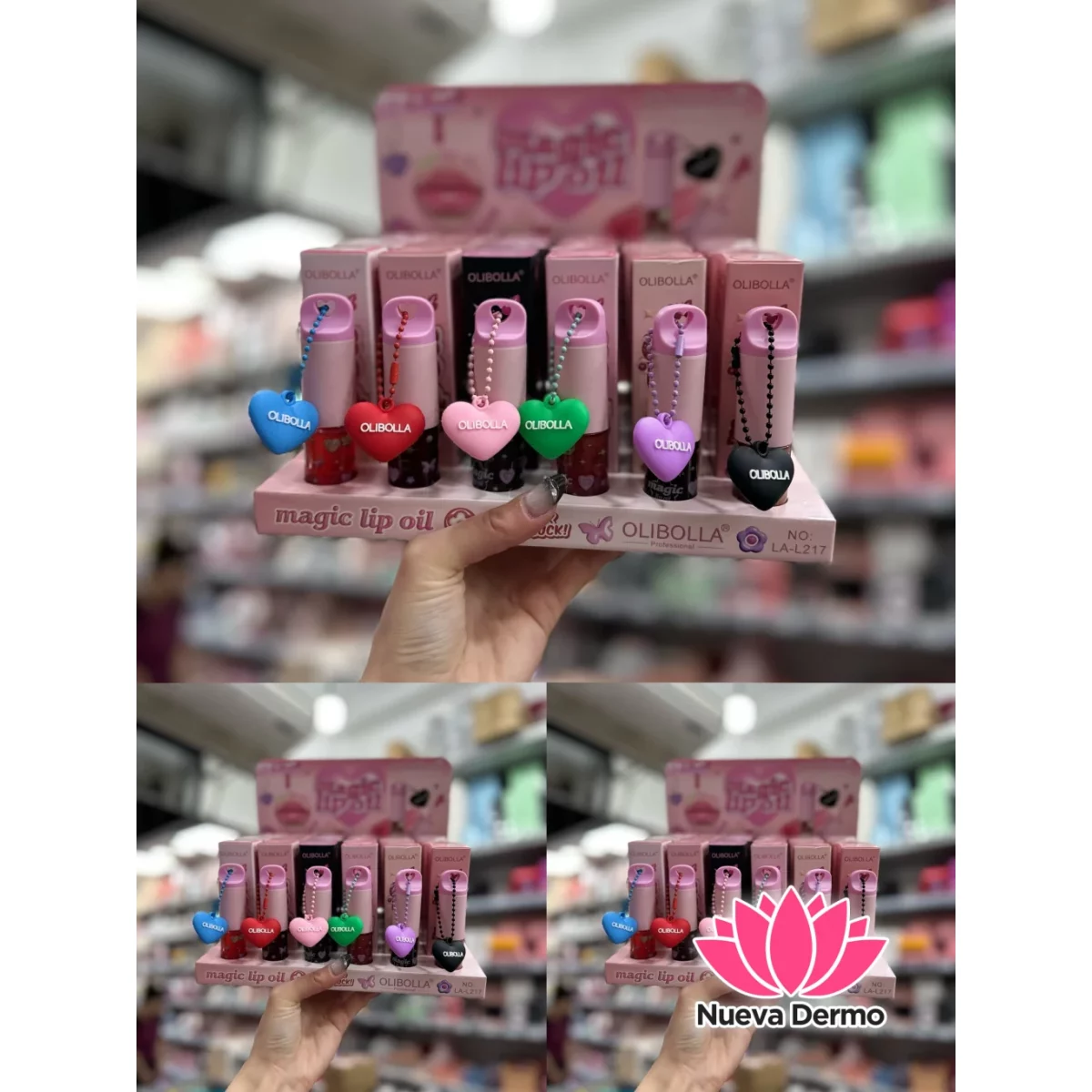 LABIAL LIP OIL CON LLAVERO OLIBOLLA