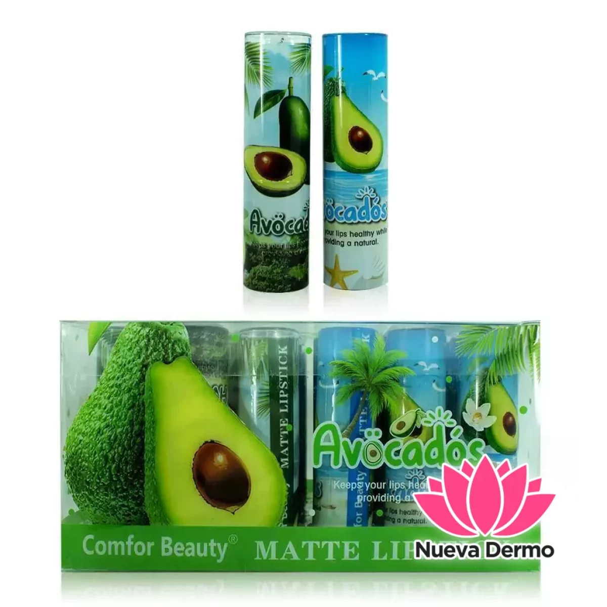 labial matte avocado