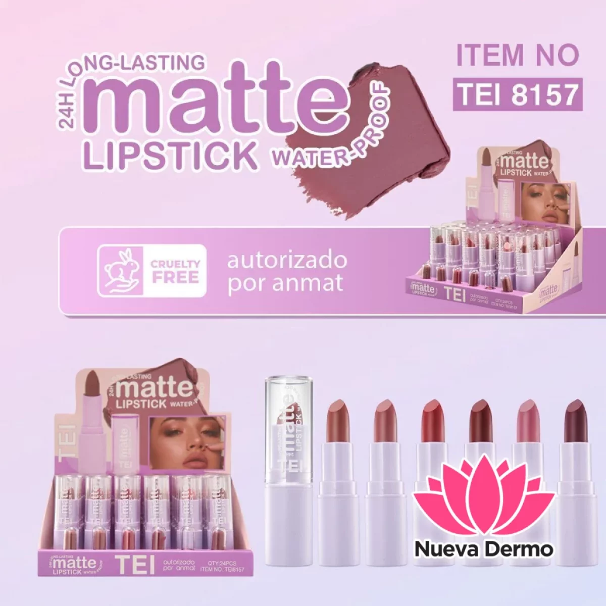 LABIAL MATTE CD: TEI8157