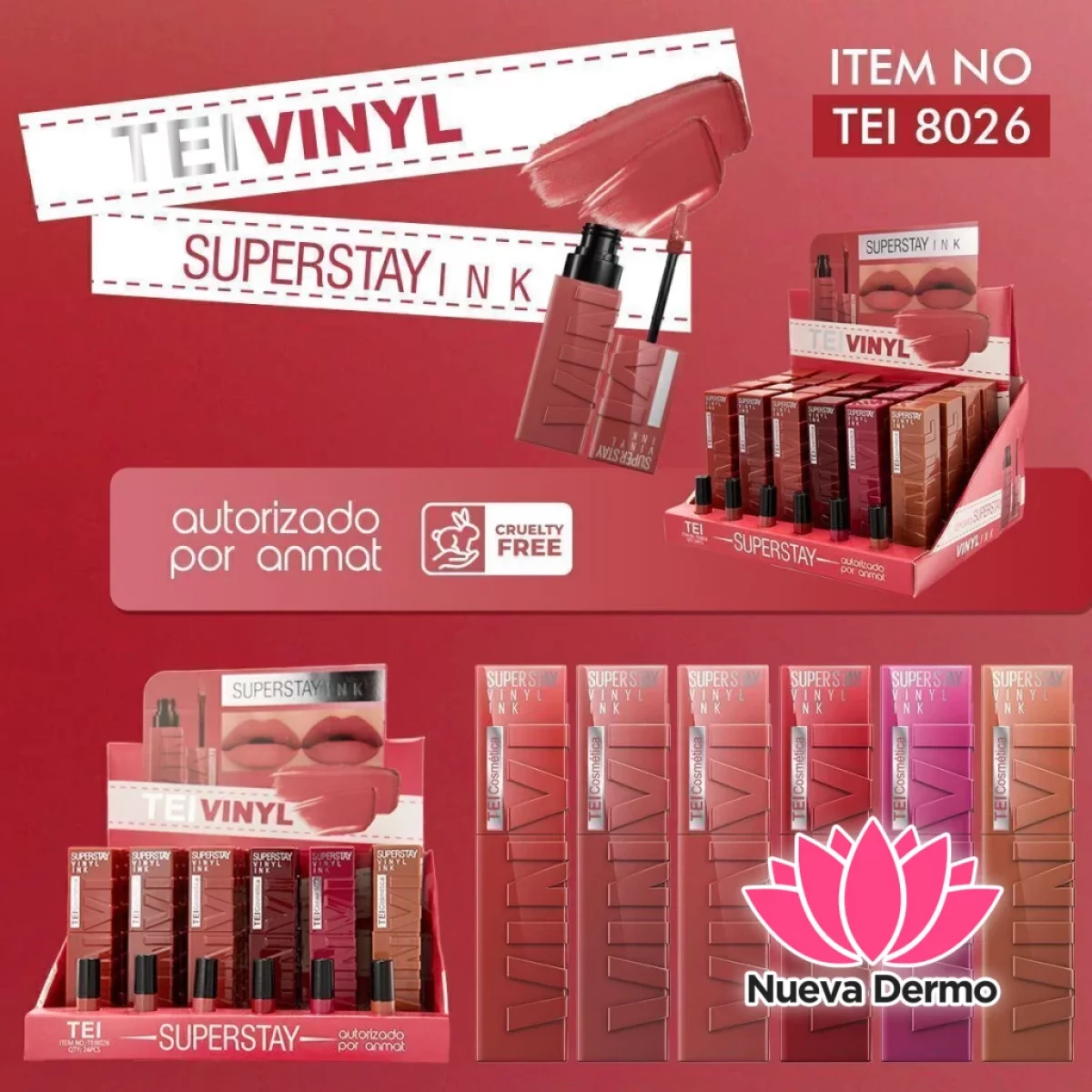 LABIAL MATTEL VINYL CD: TEI 8026