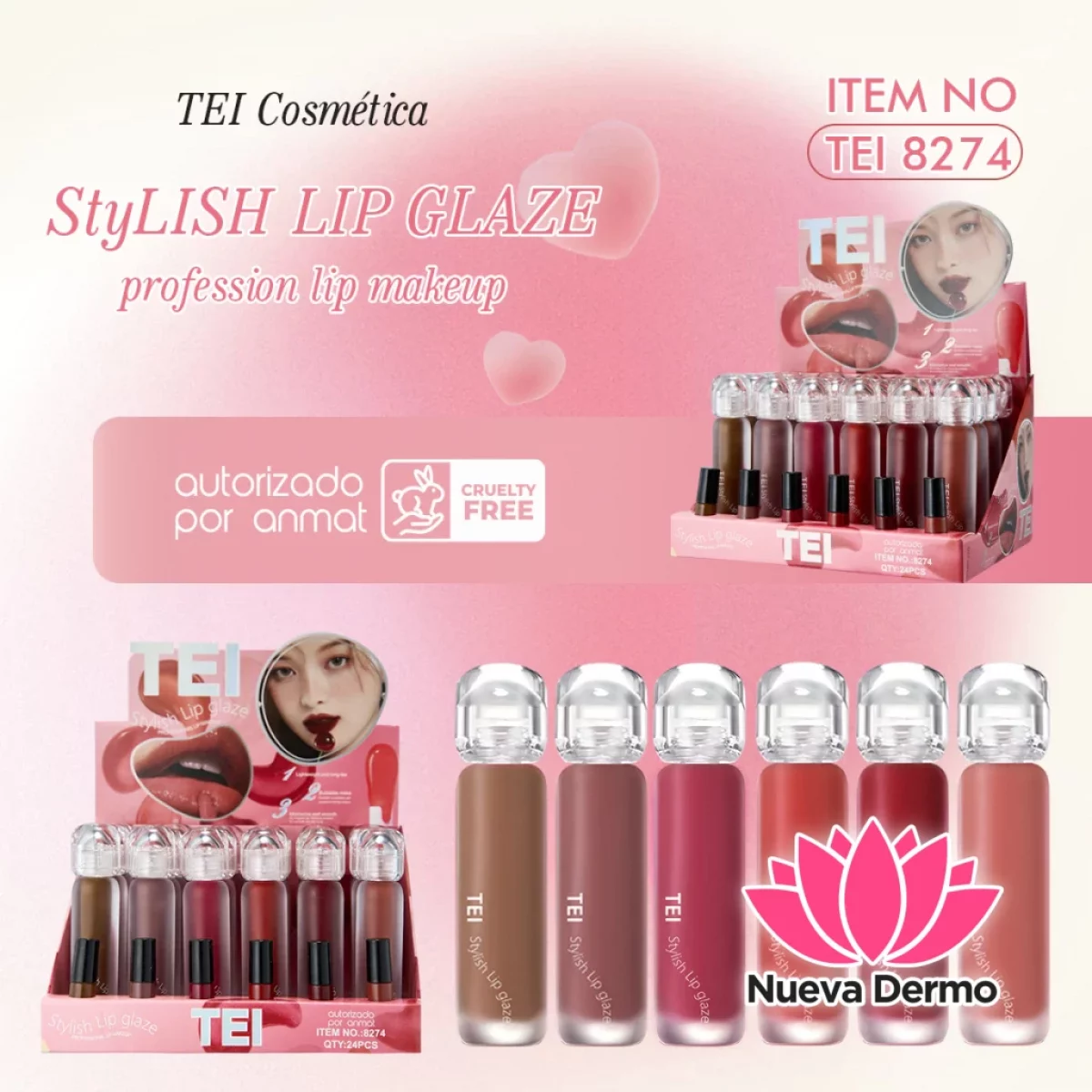 LABIAL STYLISH LIP GLAZE CD: TEI8274