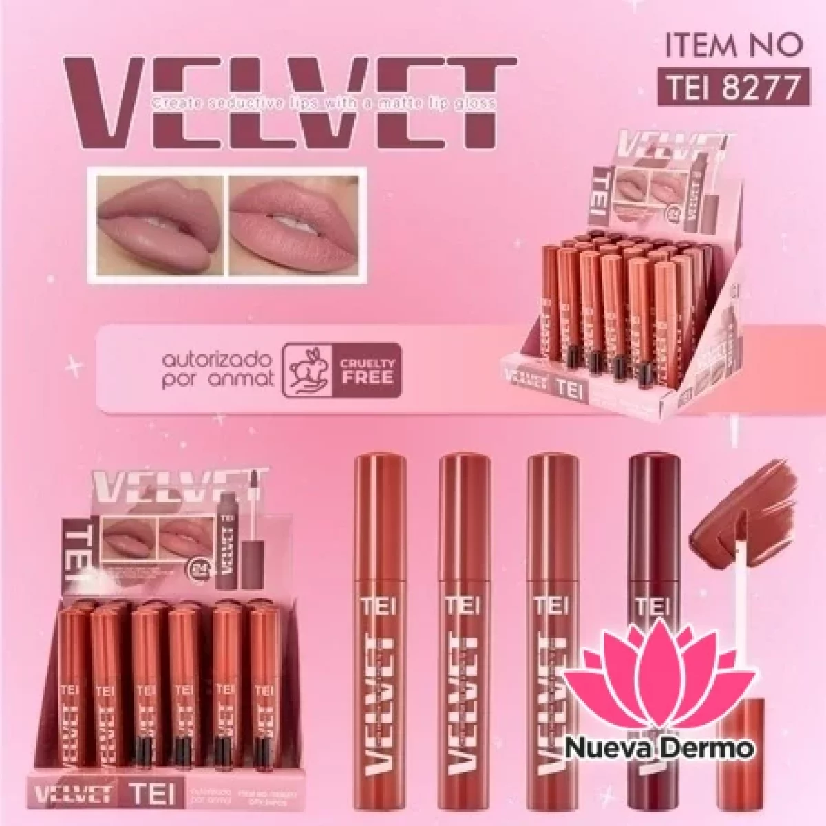LABIAL VELVET MATTE CD: TEI8277