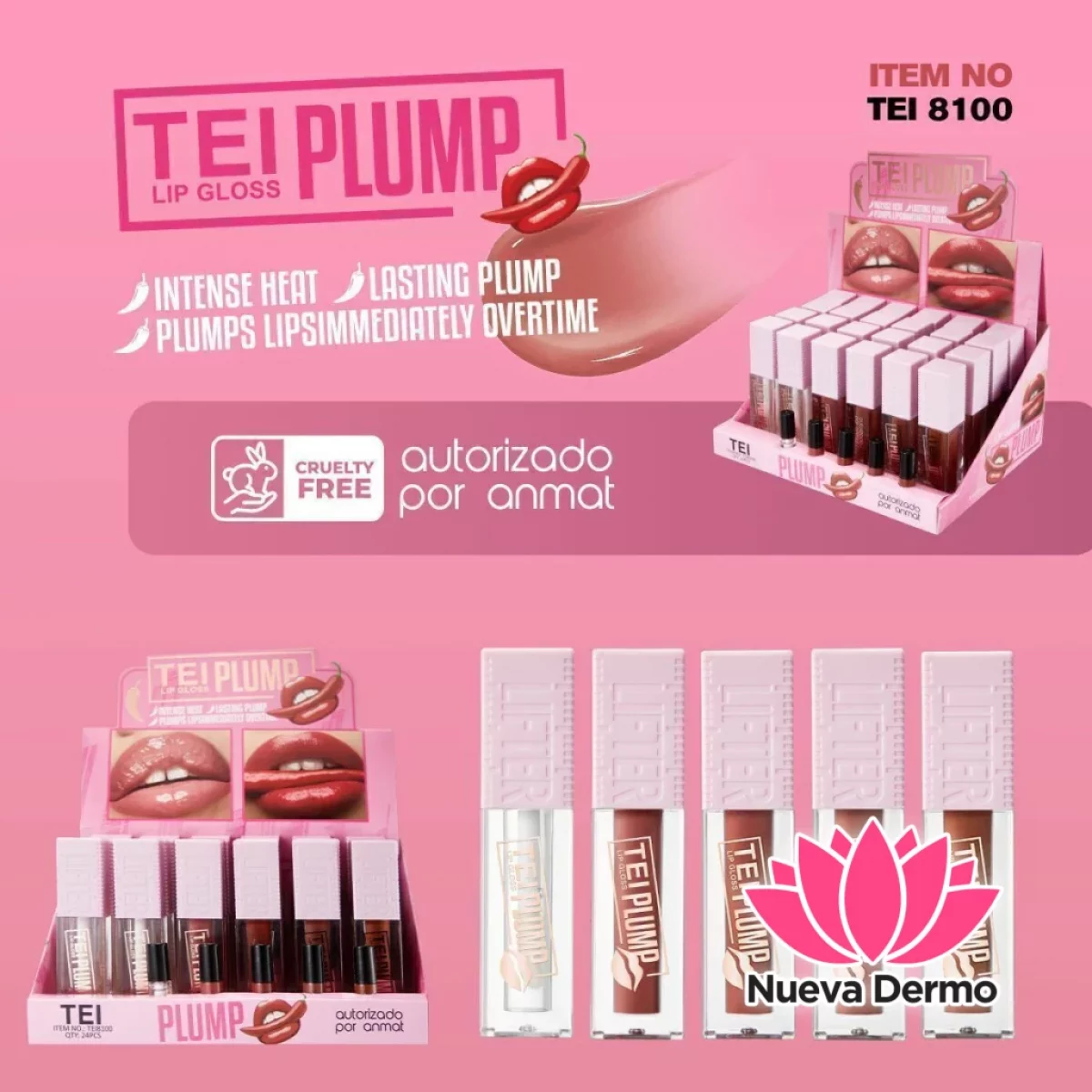 LABIAL VOLUMINIZADOR PLUMP CD： TEI8100