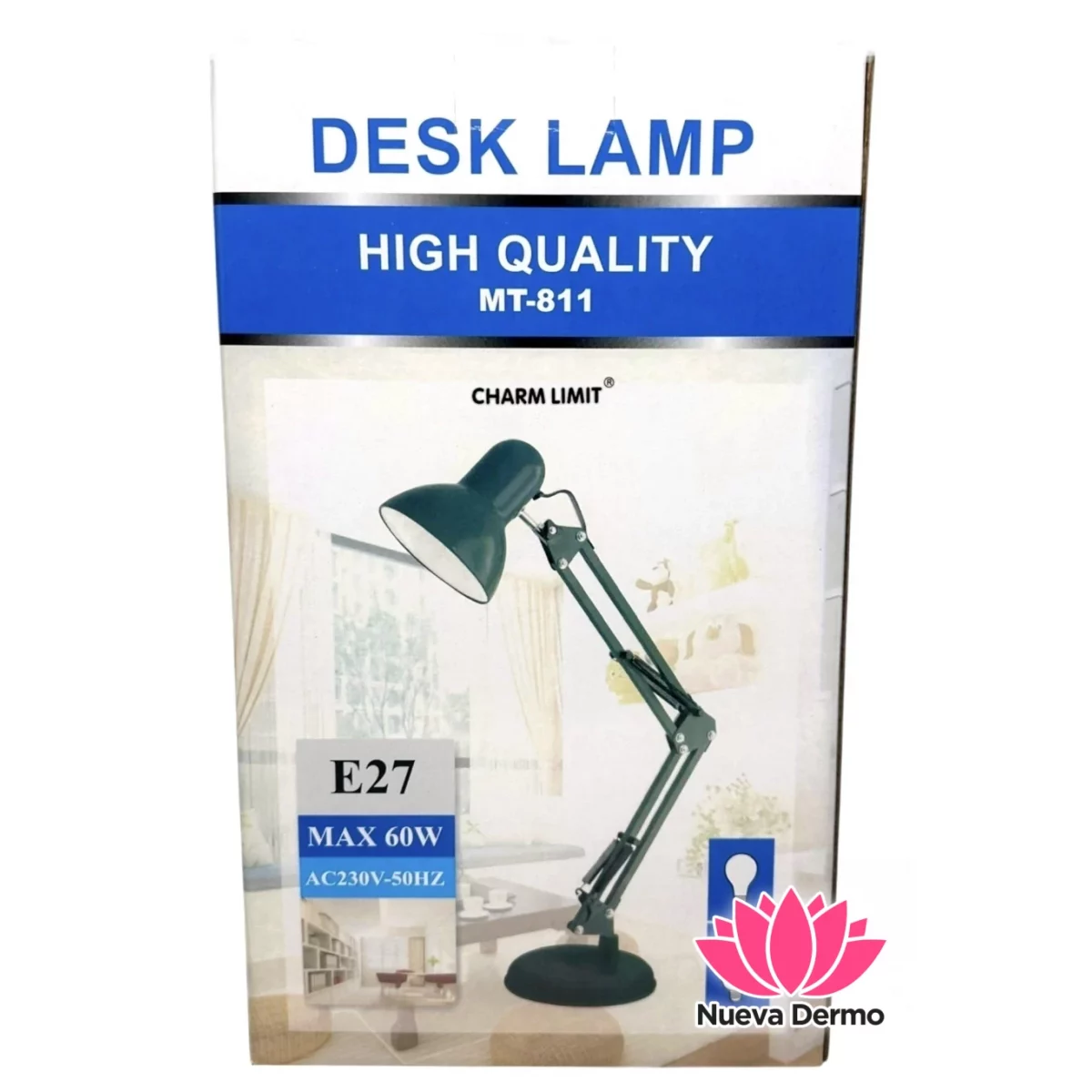 Lámpara de escritorio 60W MT-811 Charm L...