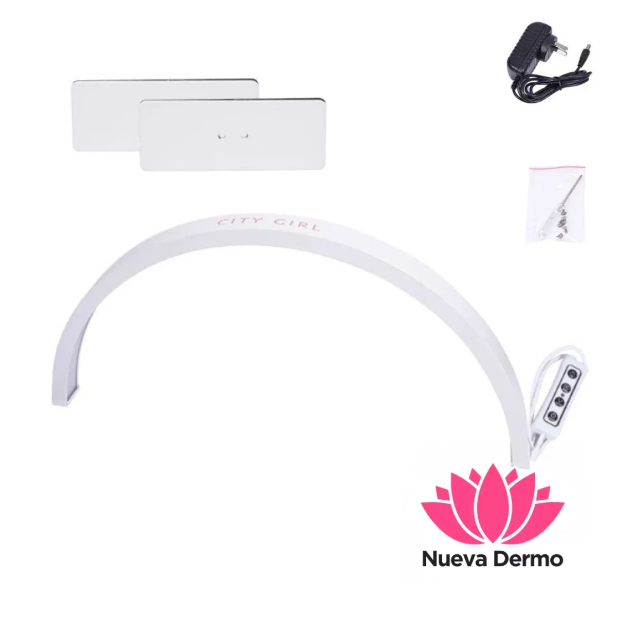 LAMPARA DE MESA MEDIA LUNA – CITY GIRL