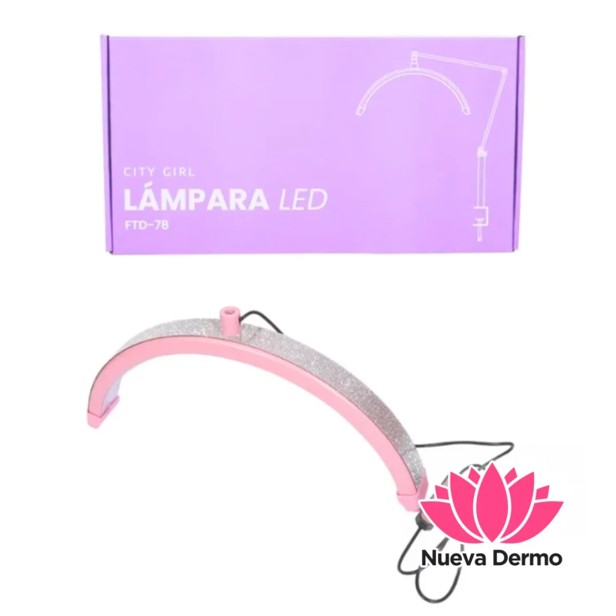 LAMPARA DE MESA MEDIA LUNA COLGANTE – CITY GIRL