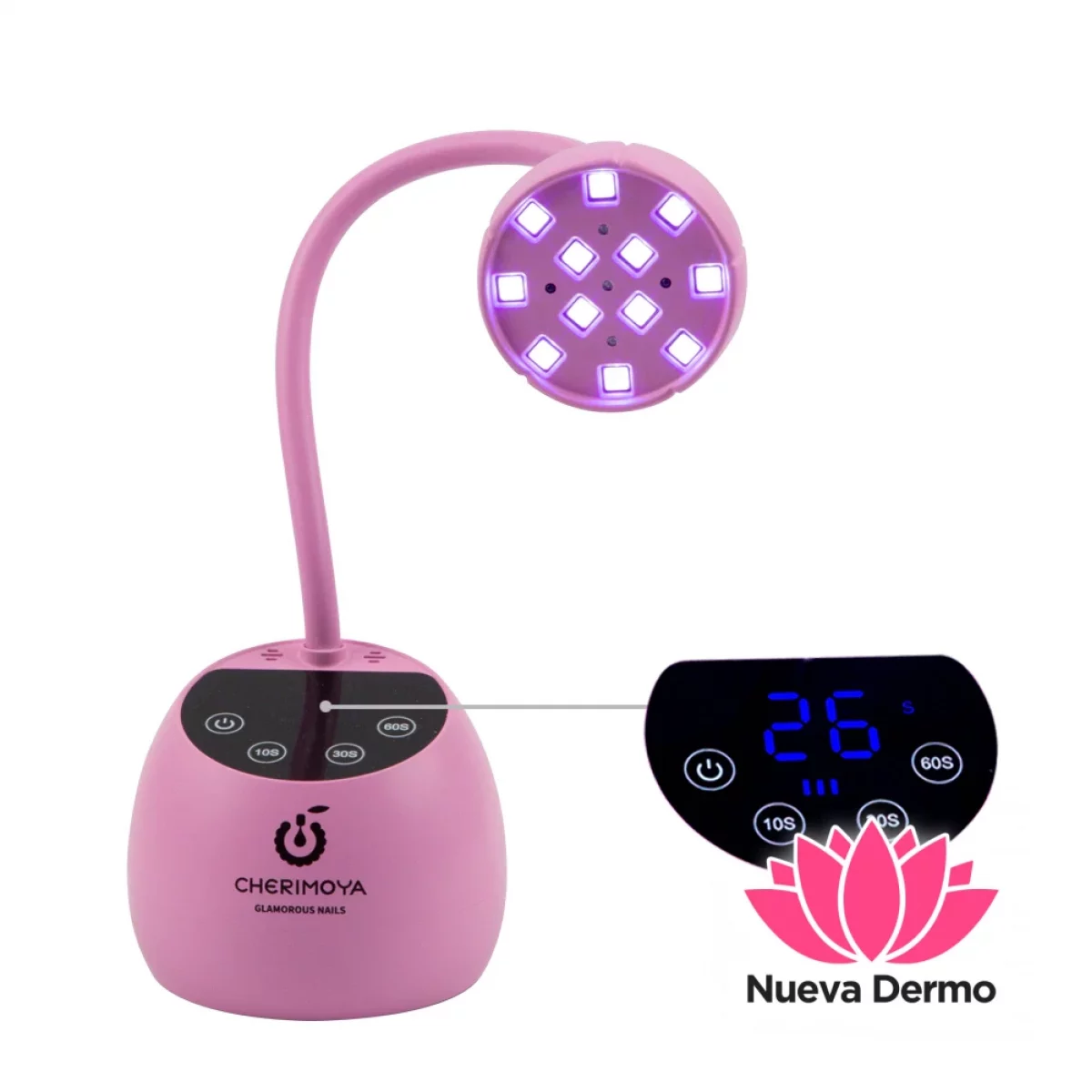 LÁMPARA FLOR DIGITAL CHERIMOYA 27W BH003...