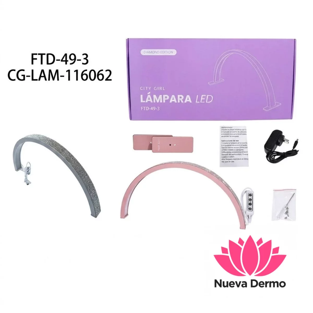 Lámpara LED – CITY GIRL – FTD-49-3/60621