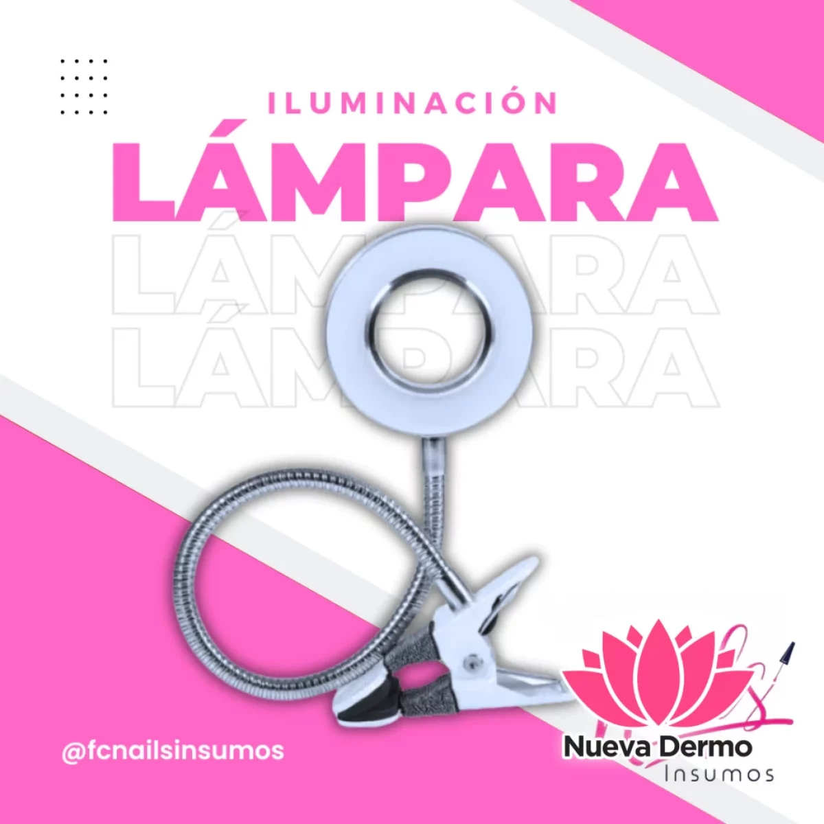 LÁMPARA LED DOBLE INTENSIDAD / LUZ NATURAL Y CALIDA