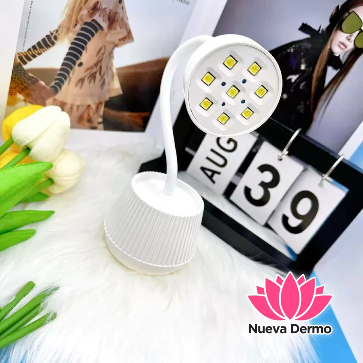 Lampara uv/led 005 27w redondo HL-102