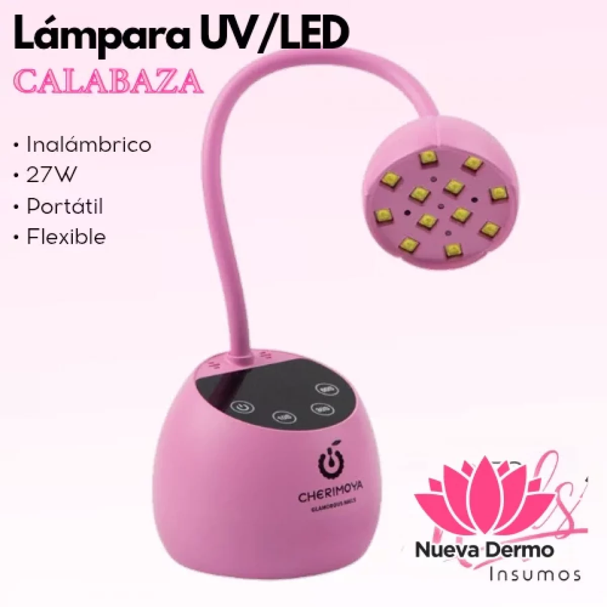 Lámpara Uv Led Calabaza - Cherimoya