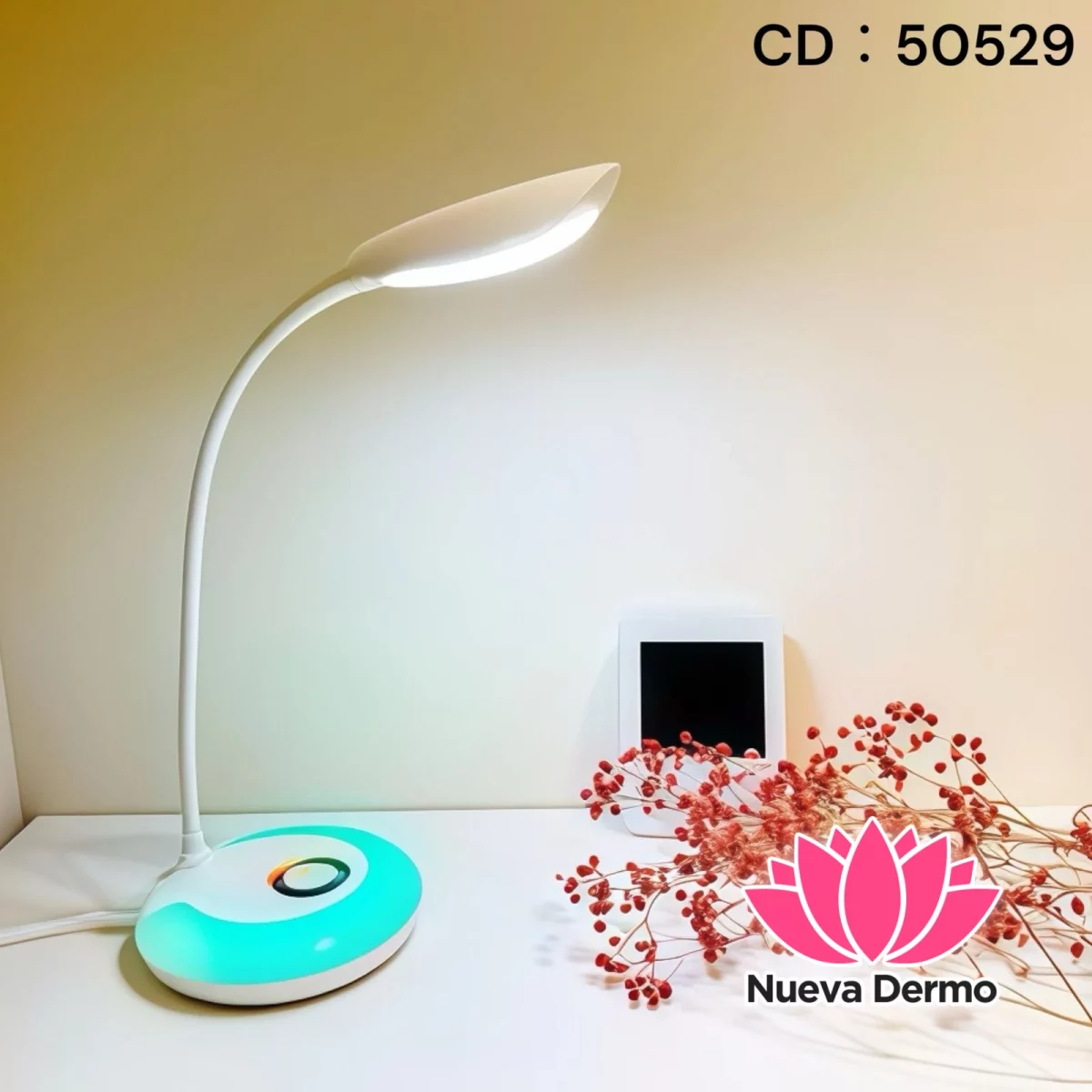 Lampara Velador Led Escritorio PARIS NIGHT FX029B/50529
