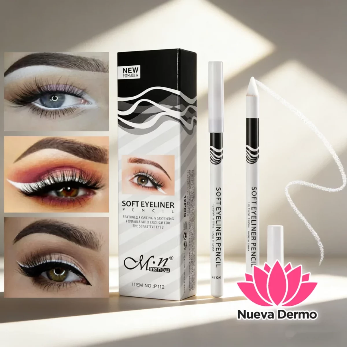 Lápiz Delineador Blanco Caja X 12UNIDADES