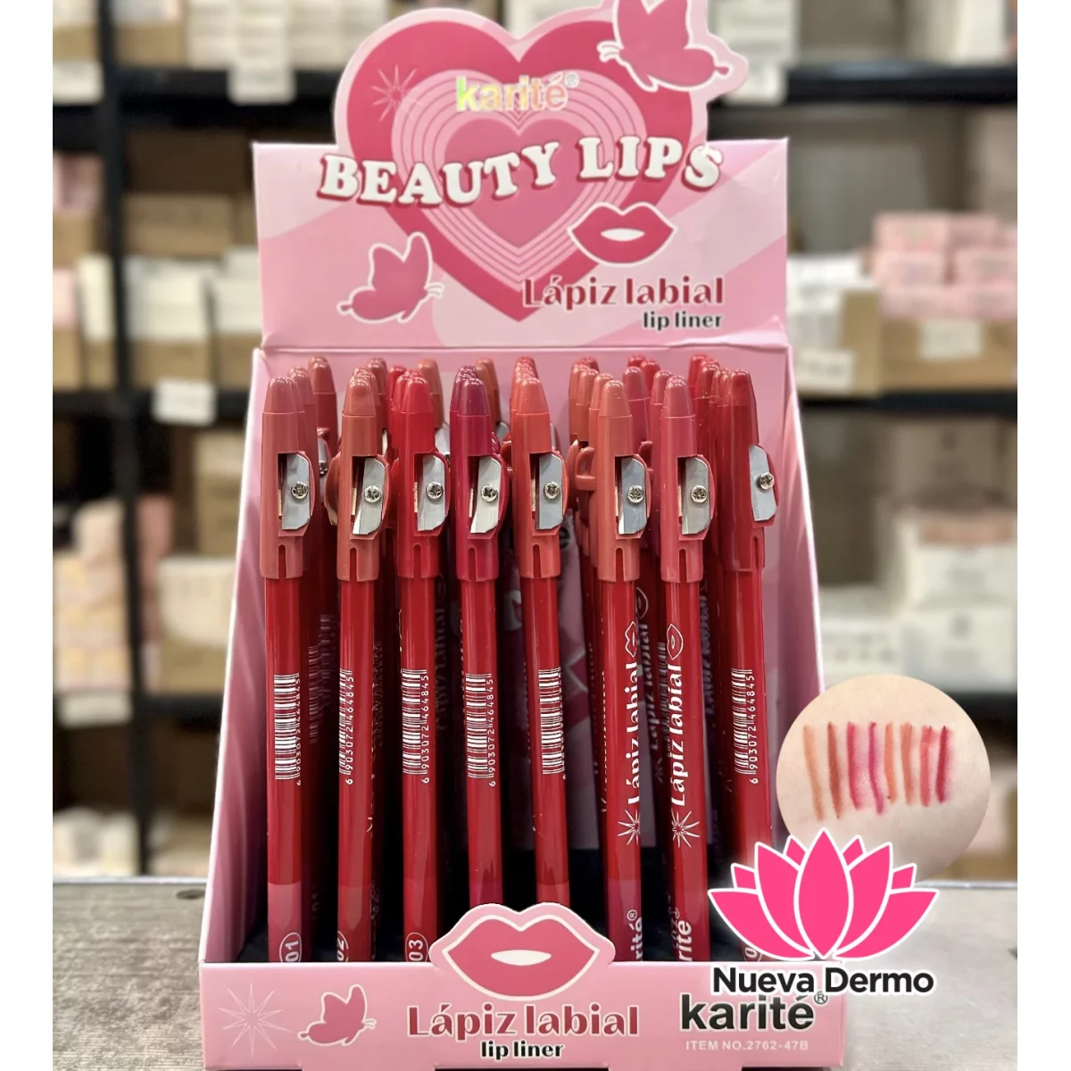 Lapiz Delineador de labios varios colores
