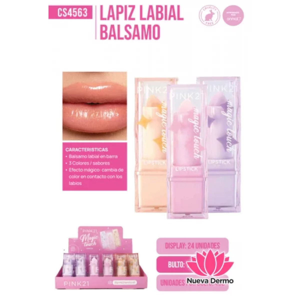 LAPIZ LABIAL BALSAMO PINK21 CD: CS4563