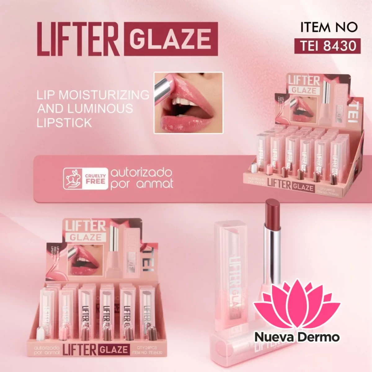LAPIZ LABIAL HIDRATANTE Y LUMINOSO CD: TEI8430