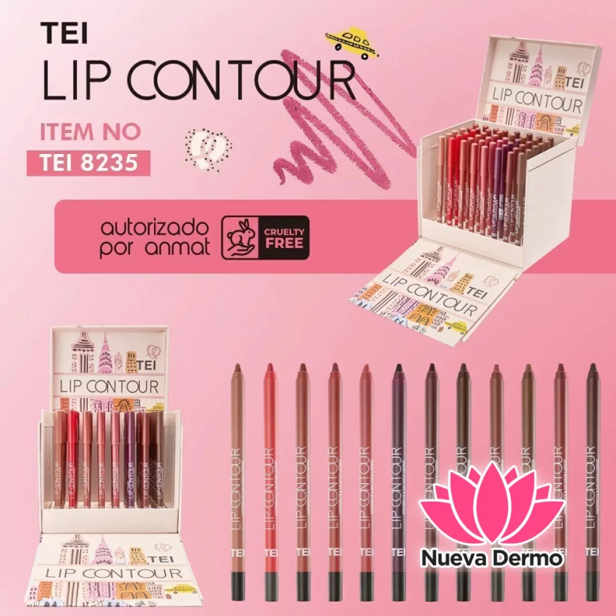 LAPIZ LABIAL LIP CONTOUR CD： TEI8235