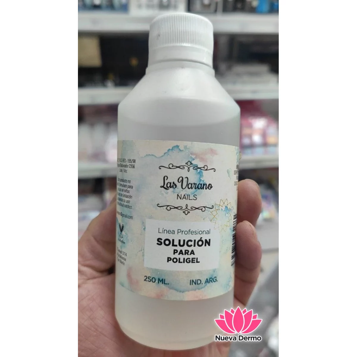 LAS VARANO SOLUCION POLYGEL 250ML SP250