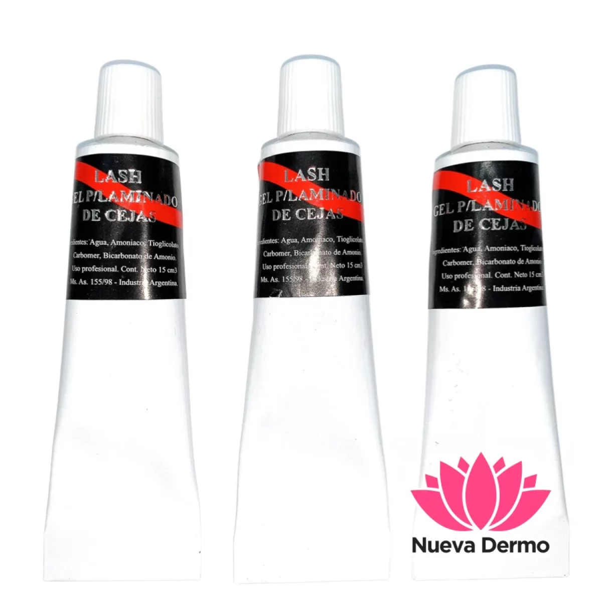 LASH GEL PARA LAMINADO DE CEJAS C/U