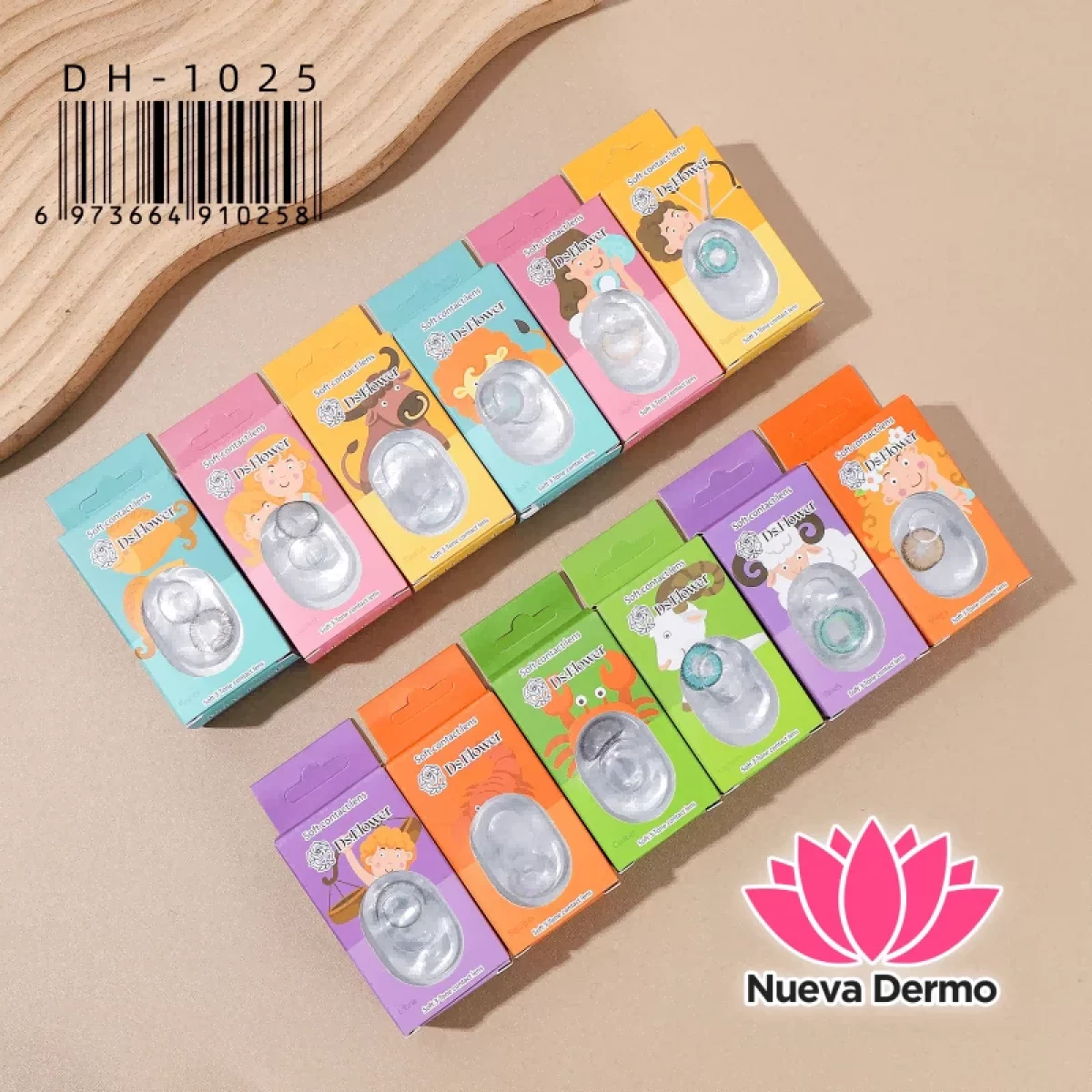 LENTES DE CONTACTO DH-1025/10258