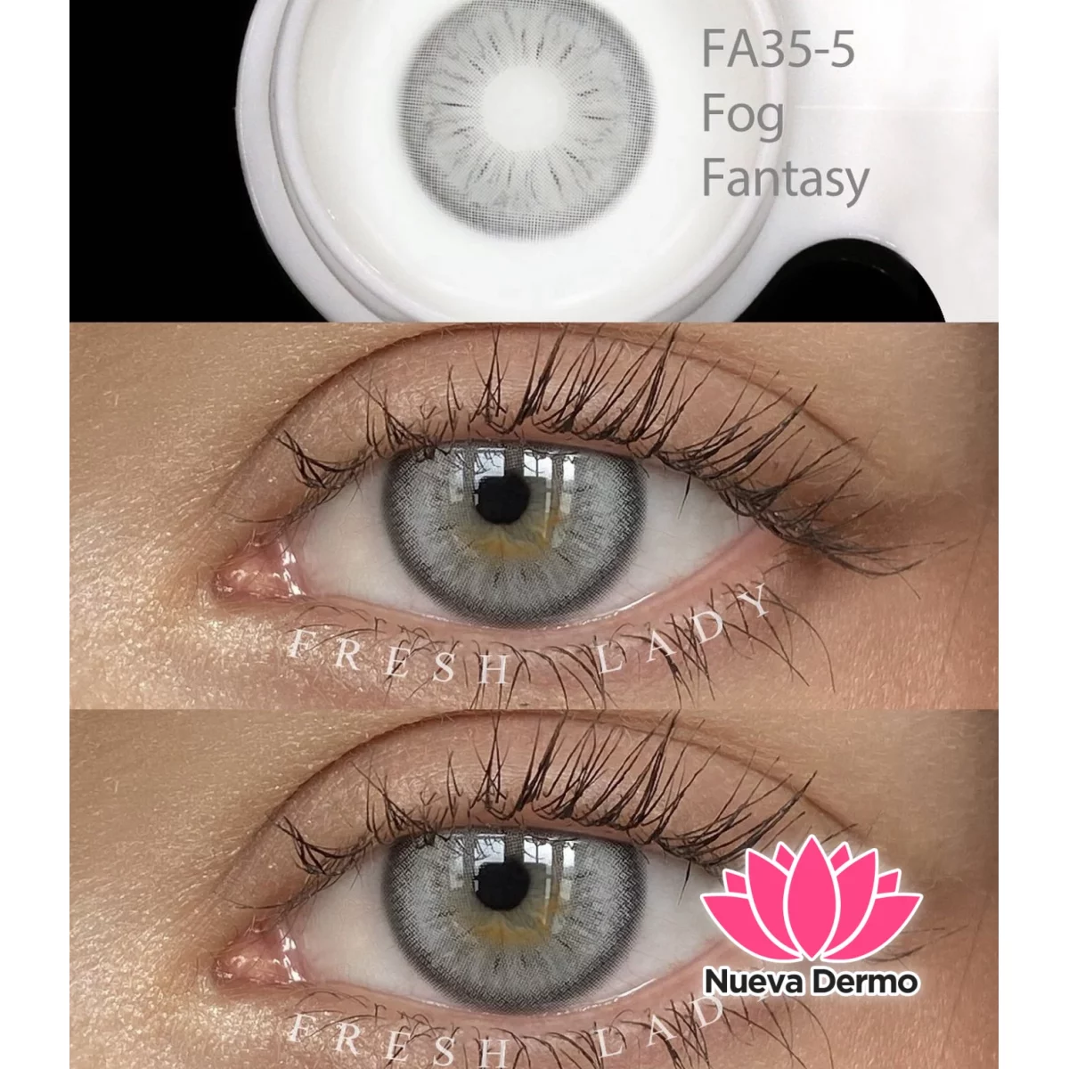Lentes de contacto Freshlady Fog Fantasy FA35-5