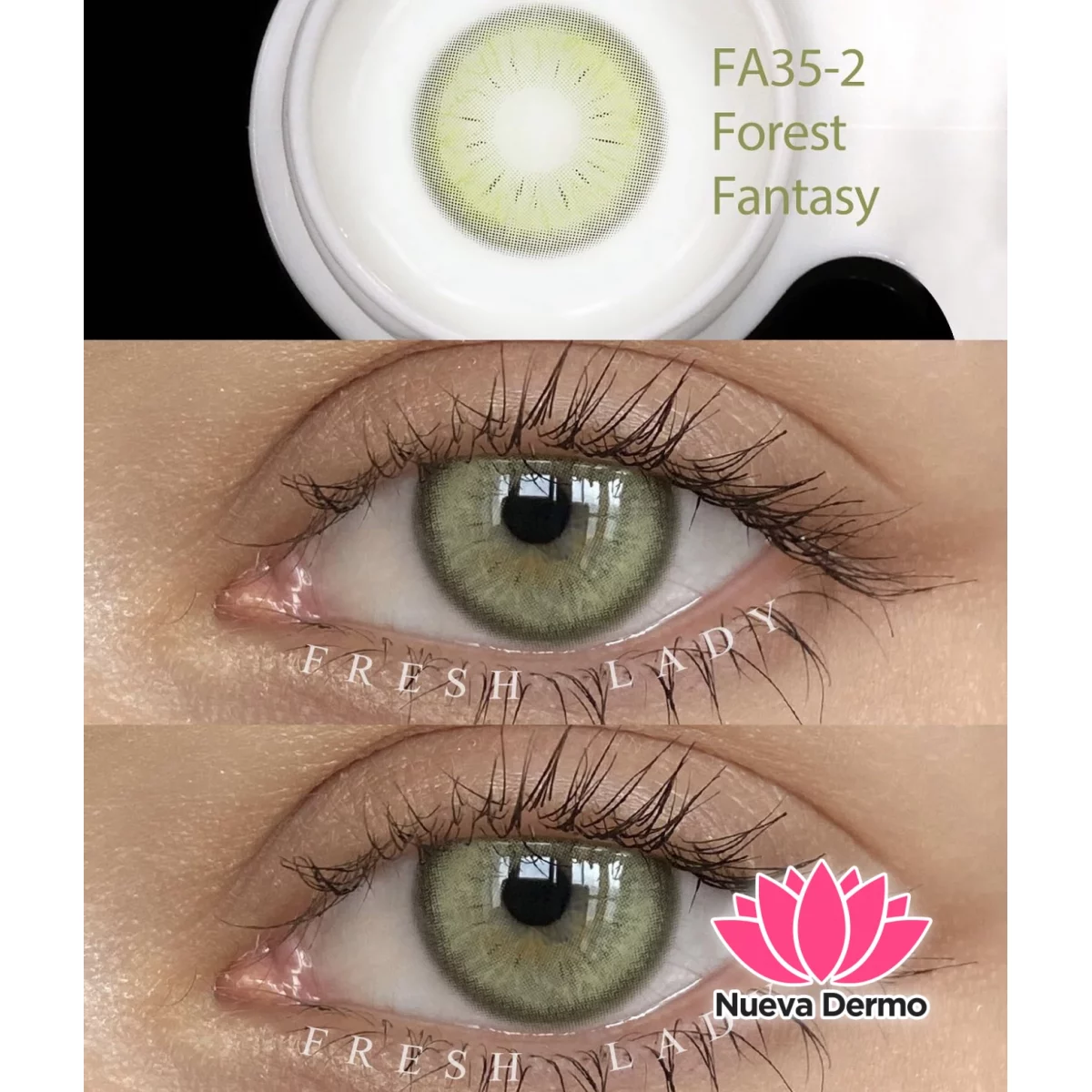 Lentes de contacto Freshlady Forest Fantasy FA35-2