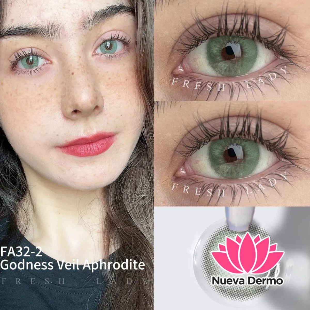 Lentes de contacto Freshlady Godness veil Aphrodite FA32-2
