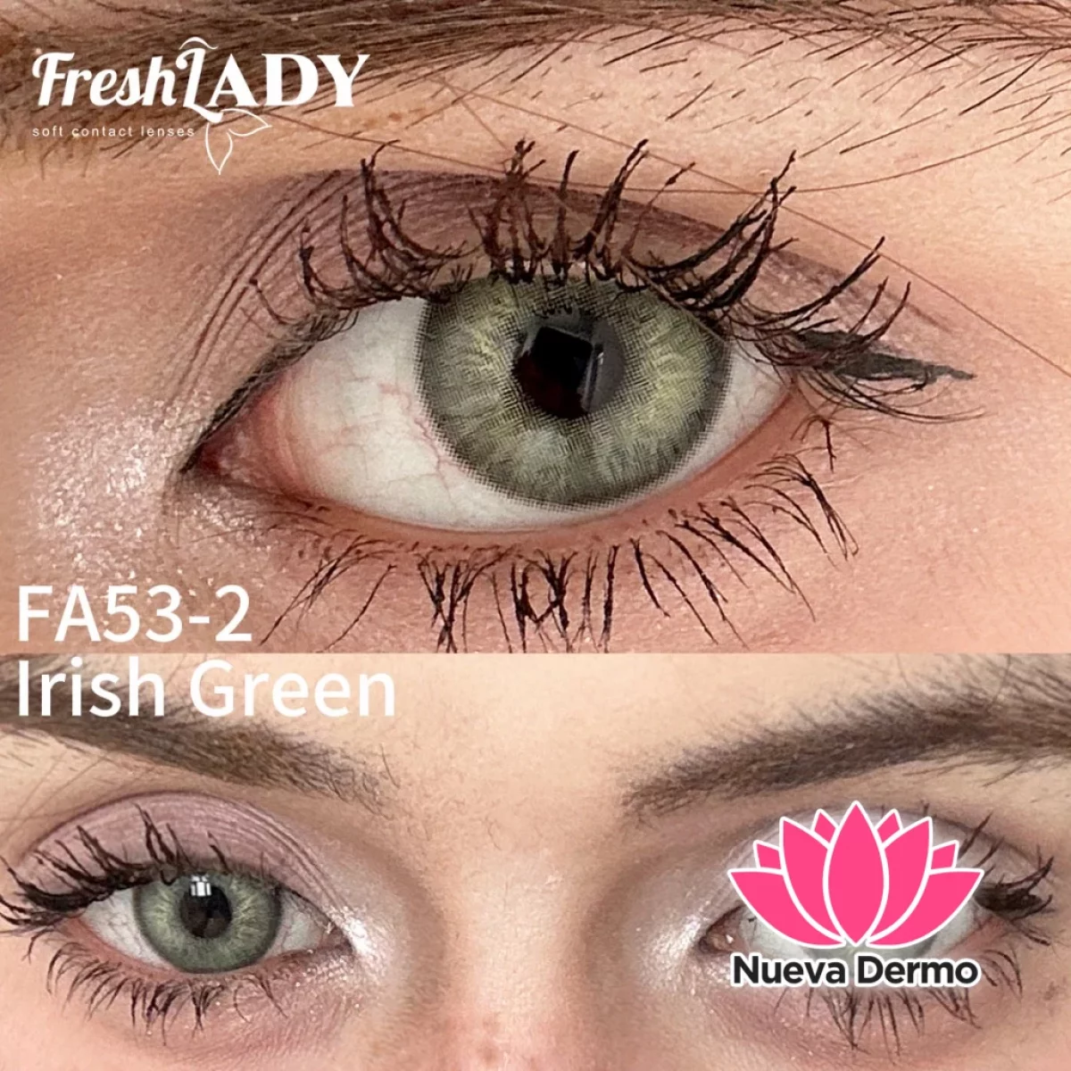 Lentes de contacto Freshlady Irish Green FA53-2