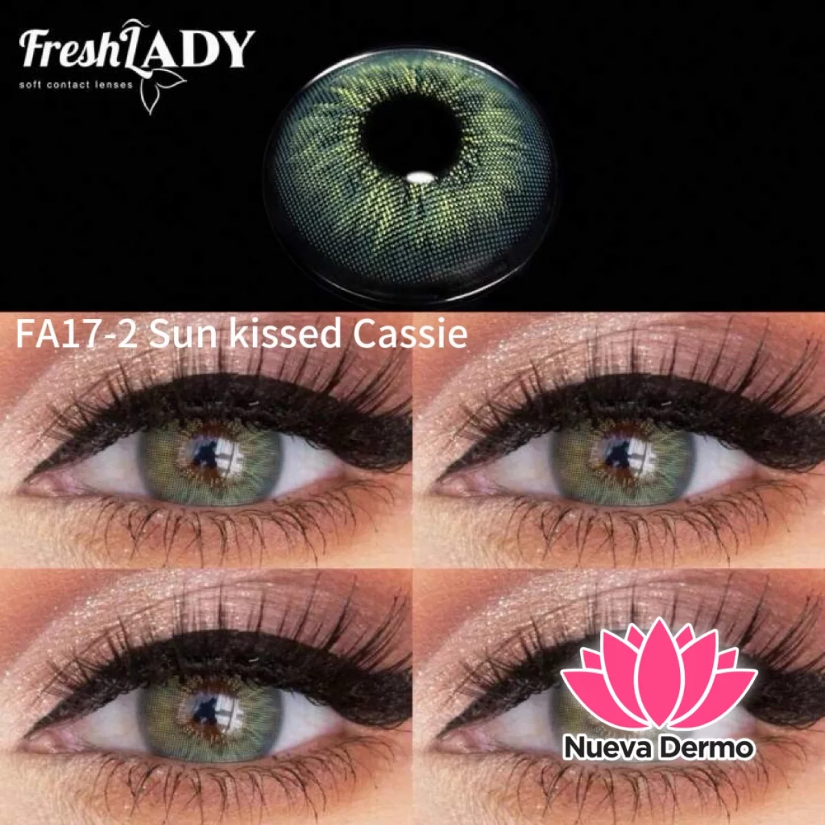 Lentes de contacto Freshlady Sun Kissed Cassie FA17-2