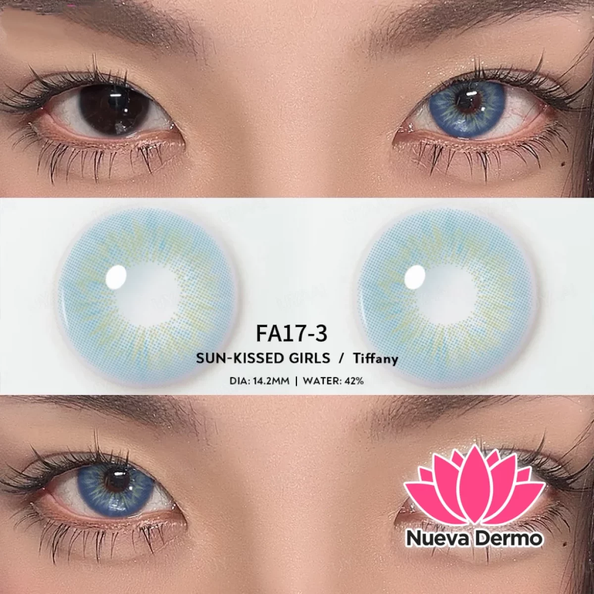 Lentes de contacto Freshlady Sun kissed Tiffany FA17-3