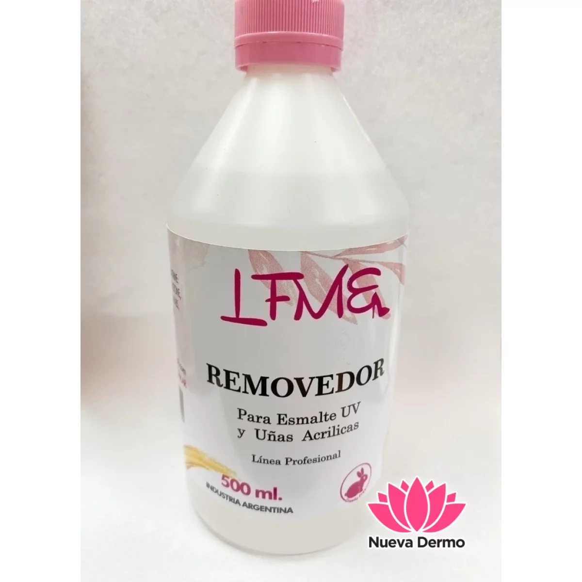 LFME REMOVEDOR para uña 500ml A822-3