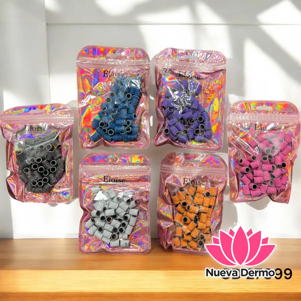 LIJA PARA TORNO #80 X50PCS ELOISE 27099