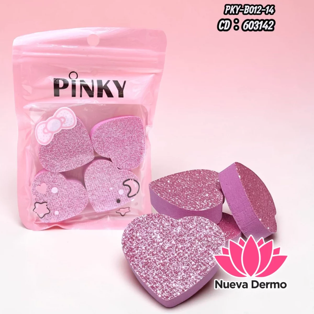 LIMA + LIMA SPONGE PARA UÑAS PINKY X4U CD:603142