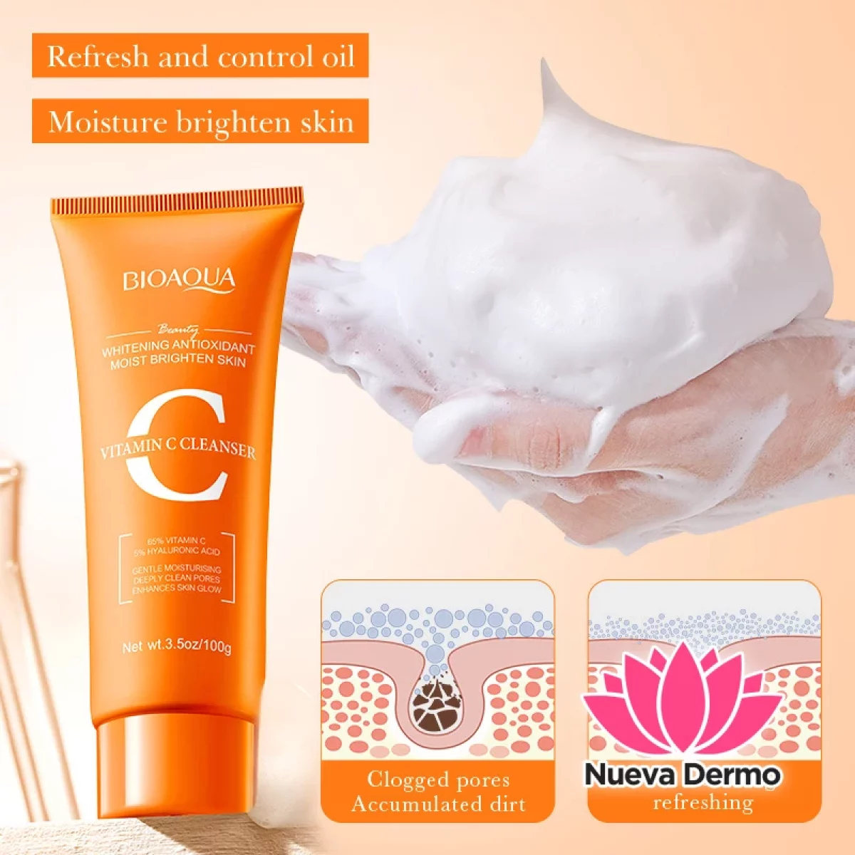 Limpiador Blanqueadora con Vitamina C 100G 18885