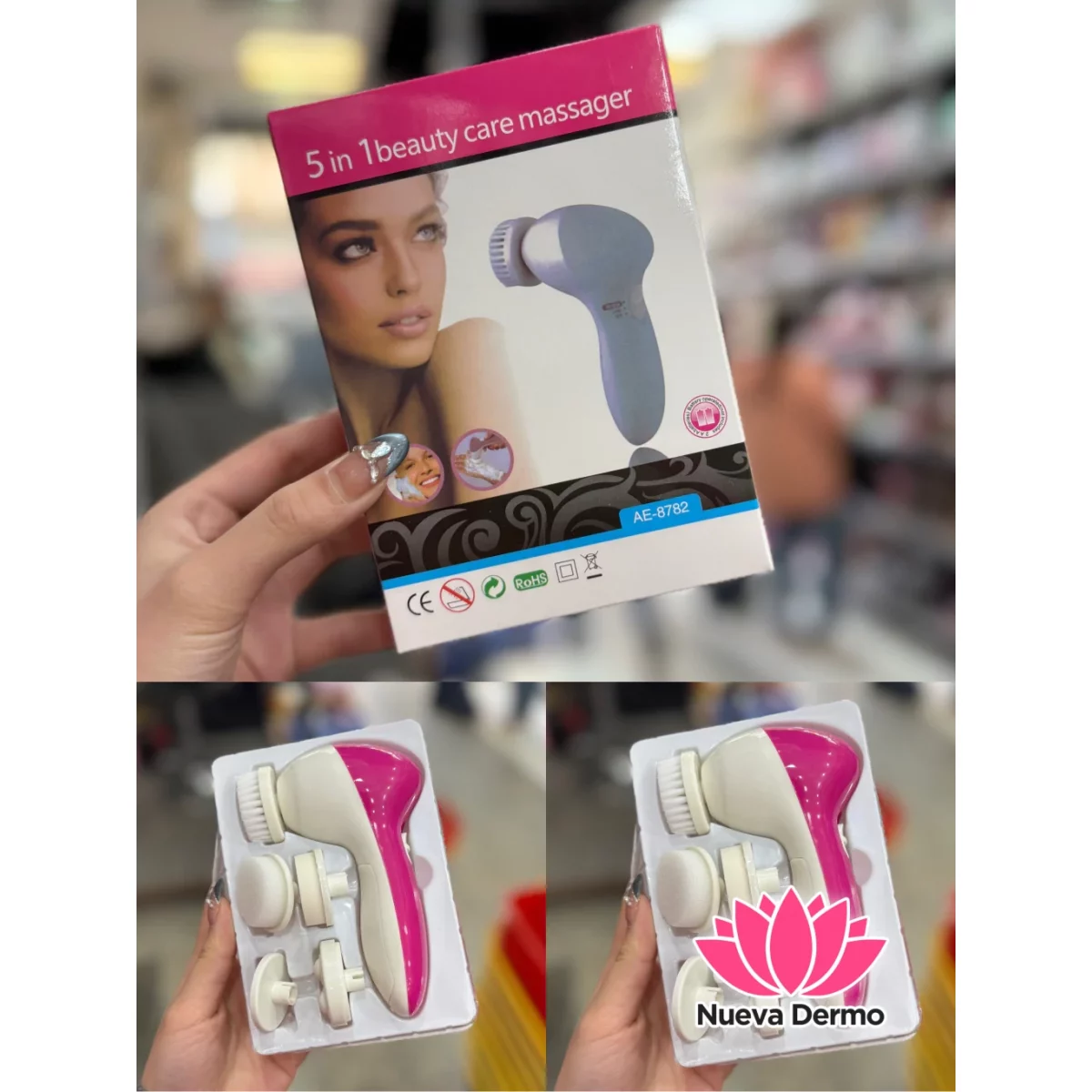 LIMPIADOR FACIAL 5IN1