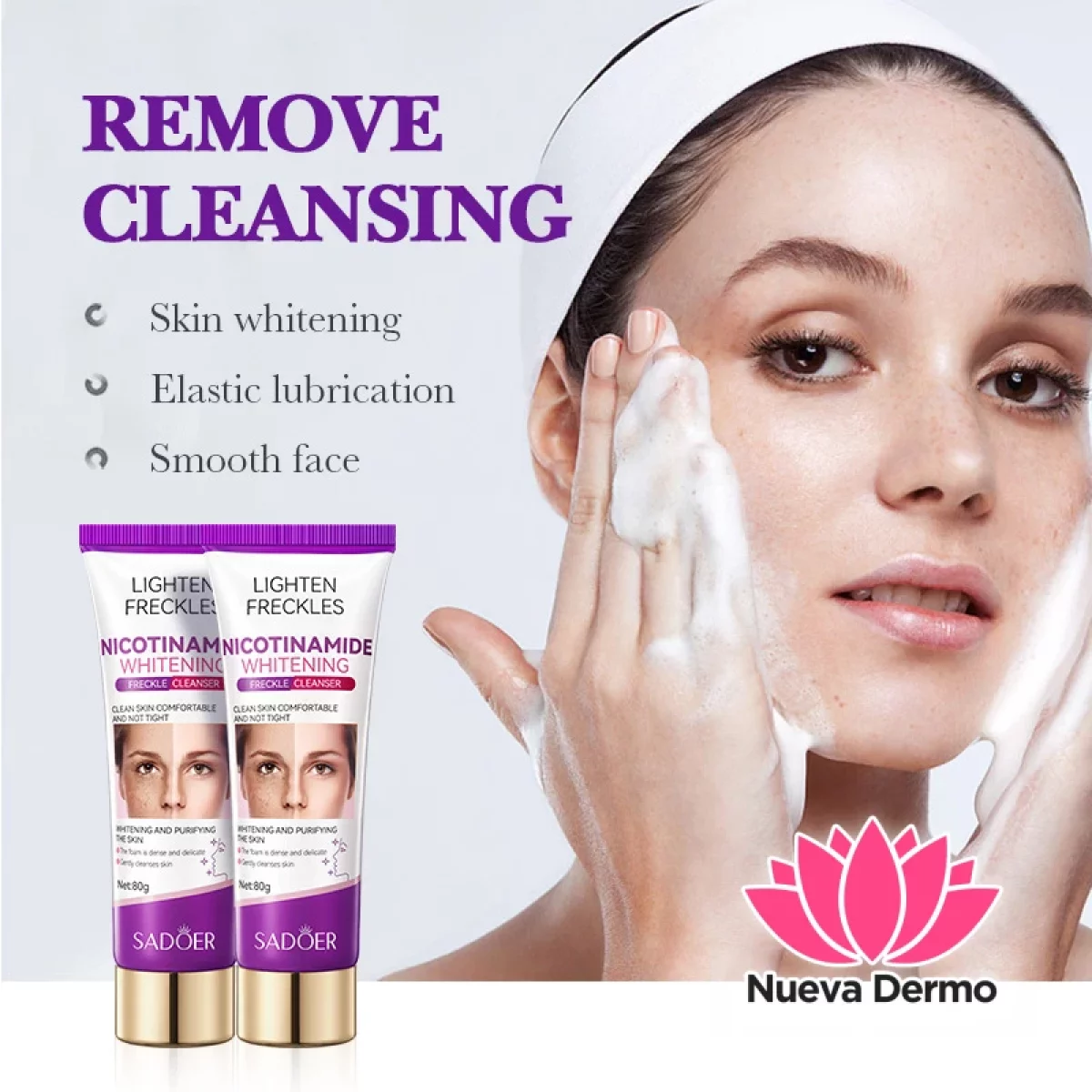 Limpiador Facial Aclarante Antimanchas con Niacinamida