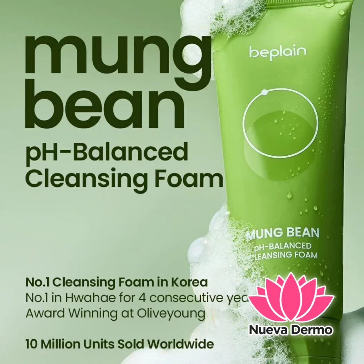 Limpiador Facial de Poros Profundos | Apto para Piel Sensible (Beplain)