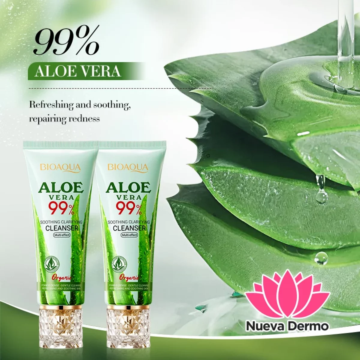 Limpiador Facial Hidratante Aloe Vera 100G 14726