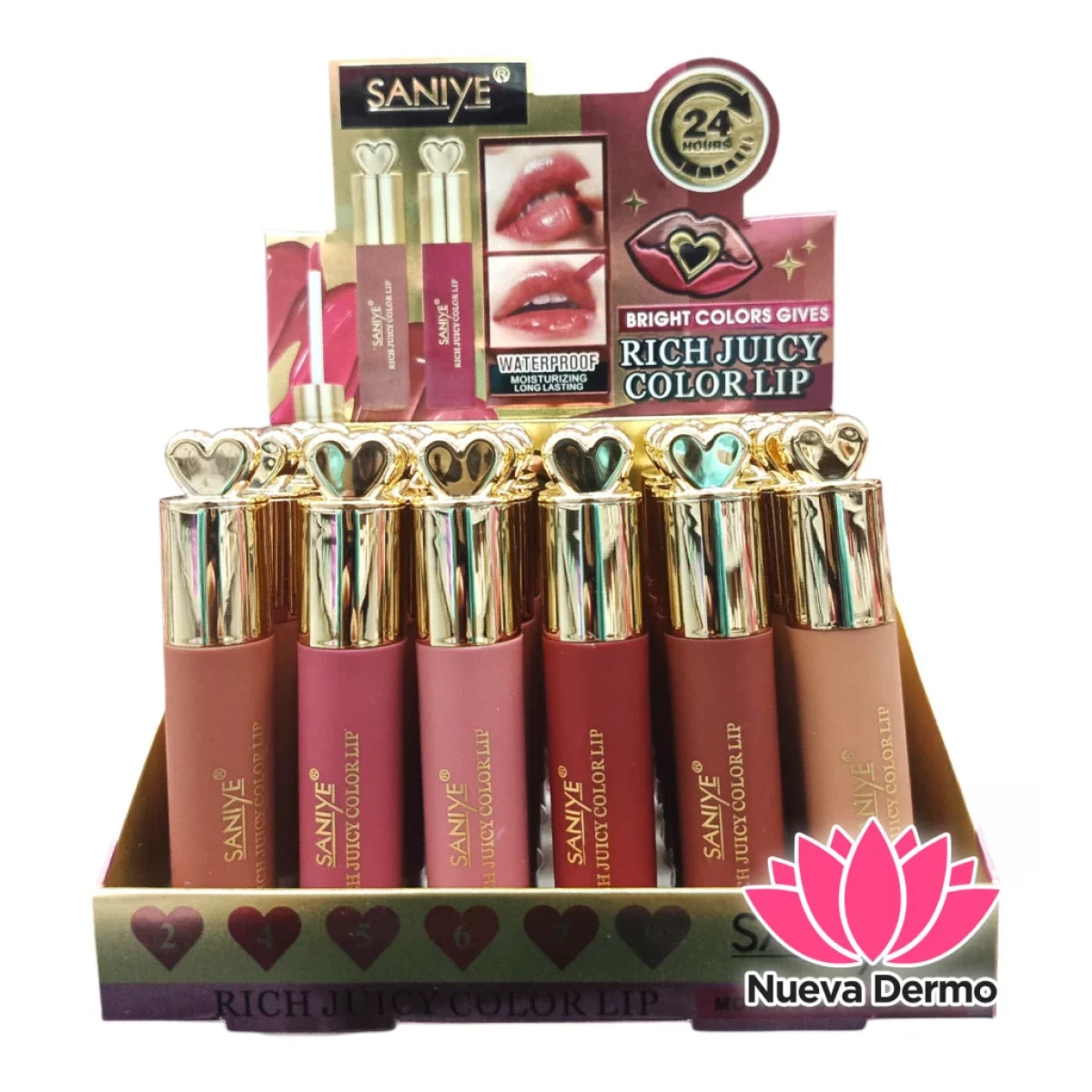 LIP GLOS 24H SANIYE