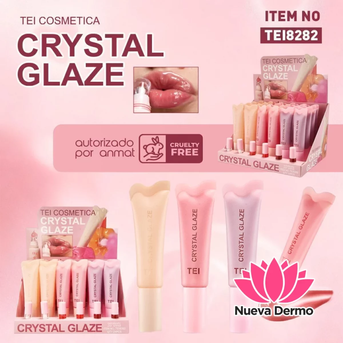 LIP GLOSS CRYSTAL GLAZE CD: TEI8282
