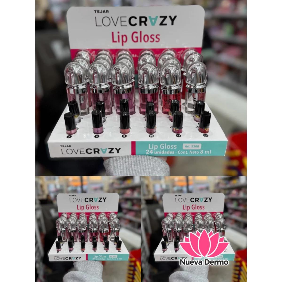 LIP GLOSS DE LOVE CRAZY DE TEJAR