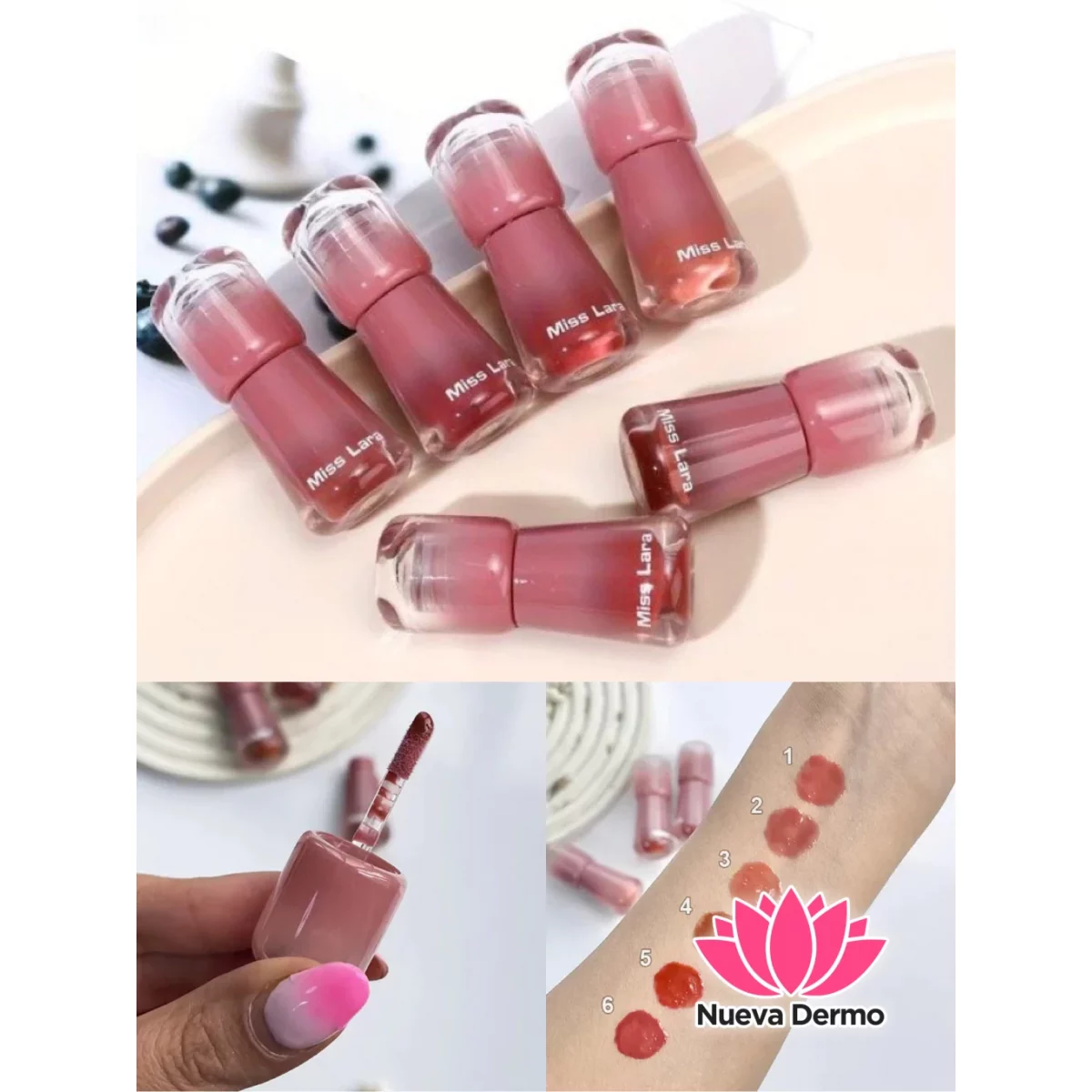 LIP GLOSS DE MISS LARA 2X1