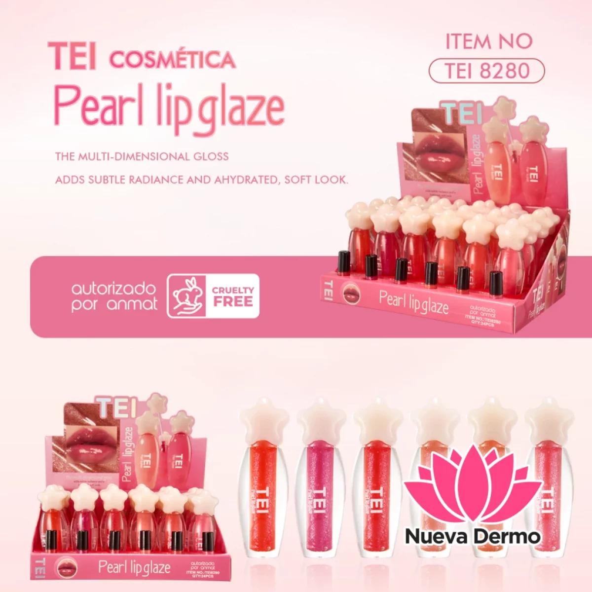 LIP GLOSS PEARL ESTRELLA CD: TEI8280